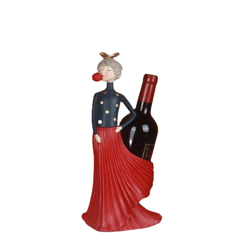Nordic Home Decoration Accessories Girl Home Decoration Accessories for Bedroom Wine Cabinet Decorations Housewarming Gifts A