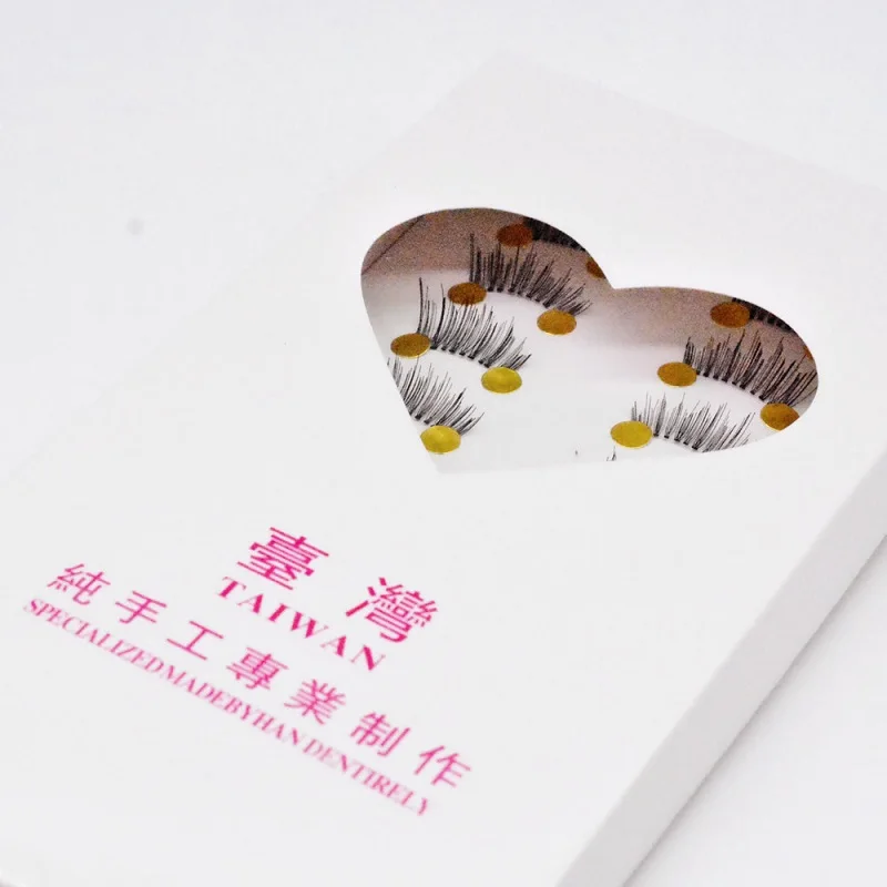 Накладные мини ресницы 10 пар накладные с полууглом супернатуральные нюдовые для