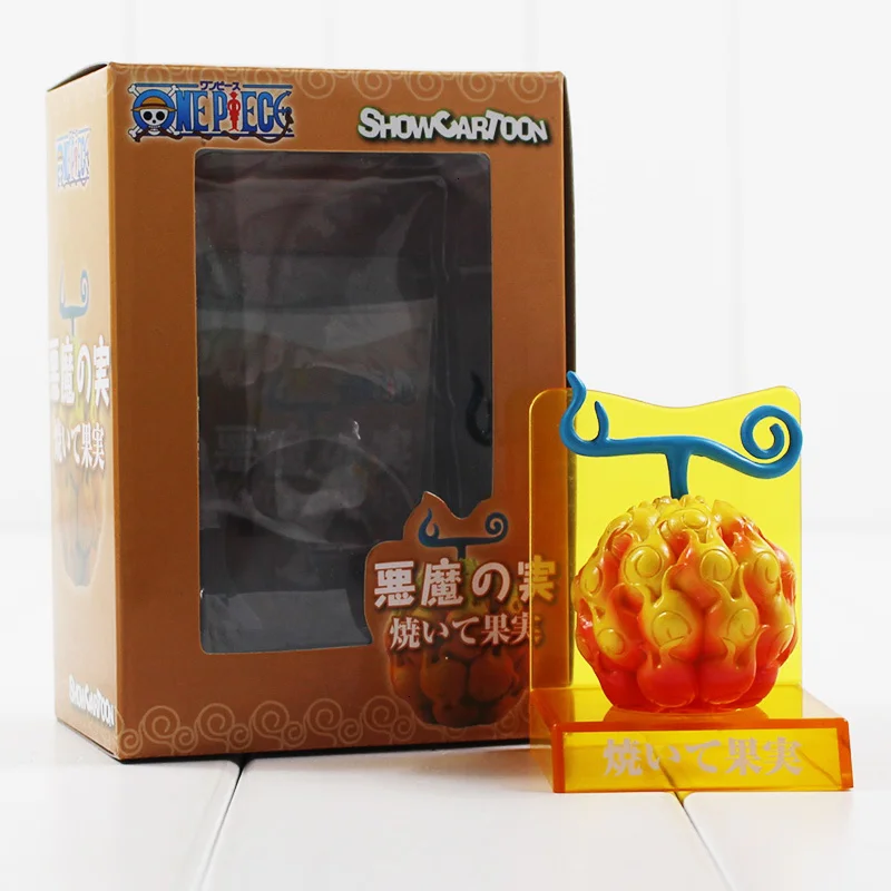 Аниме демон фигура плода игрушка окаянный фрукт модель витрина мультфильм мела