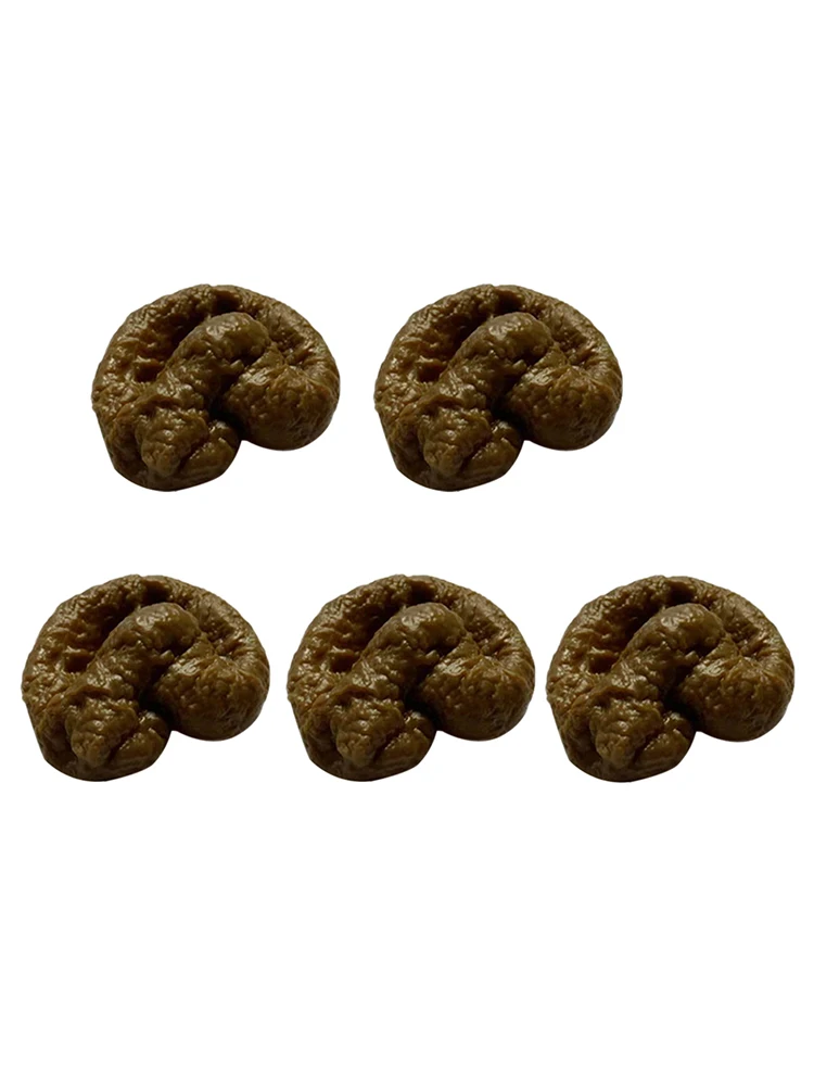 Игрушки на Хэллоуин 5 шт. имитация какашки антибликовые игрушки унисекс шутка