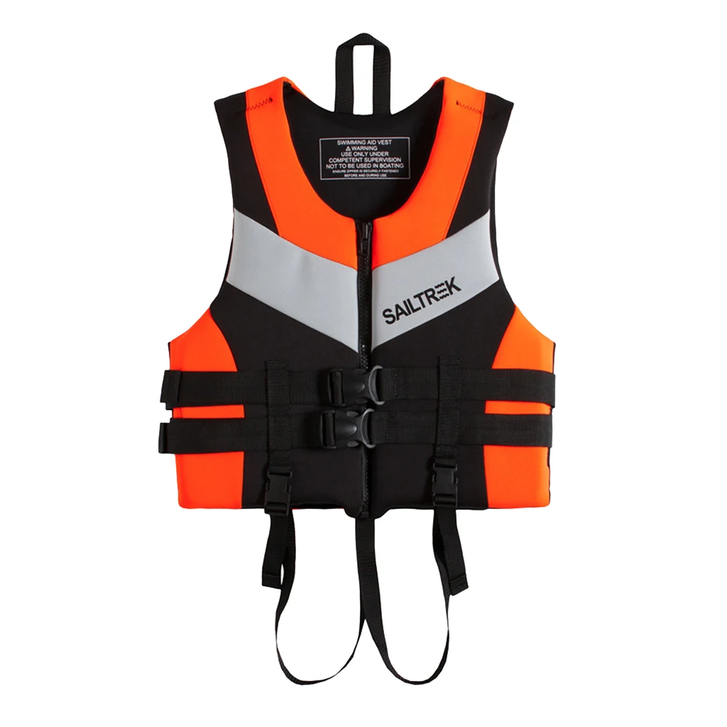 

Water Sports Adult PFD for Boating Ski Vest No Sleeve Cloth