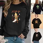 Женская толстовка, женский спортивный костюм, топ, пуловеры с длинным рукавом, худи для женщин, Женский свитшот, одежда в стиле Харадзюку, толстовки, свитшоты