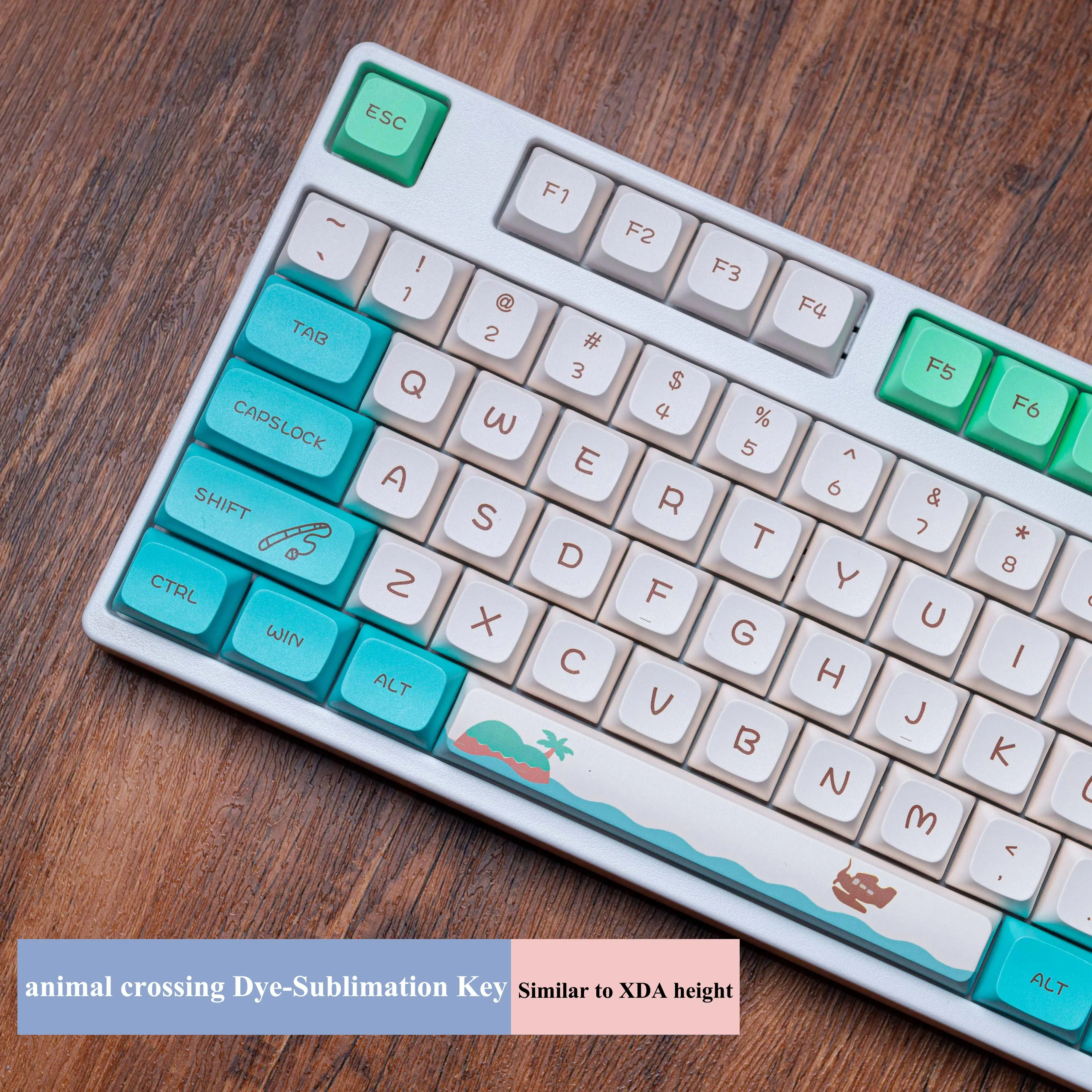 

Animal Crossing Theme PBT Dye Sublimation Key Caps 134 Ikbc Cherry FILCOAKKO
