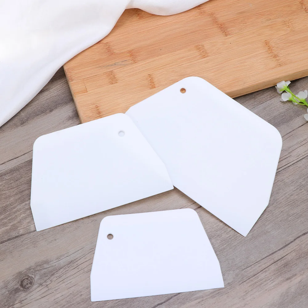 Скребок для украшения торта края 3 шт.|Принадлежности выпечки| |