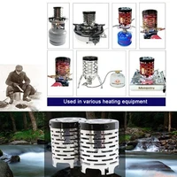 outdoor camping fishing hunting portable tent gas heater warmer stove stainless steel cover heating stove winter warmer heater