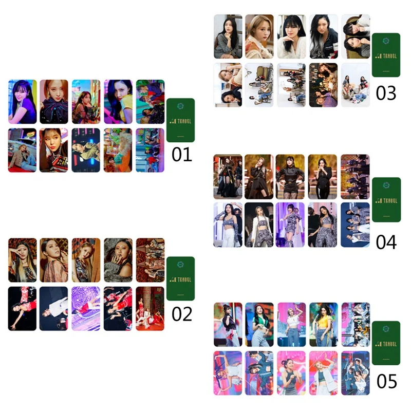 

TRAVEL Peripheral Star Photobook Small Card Mini Postcard Message Card Gift Fan Favorite Gift