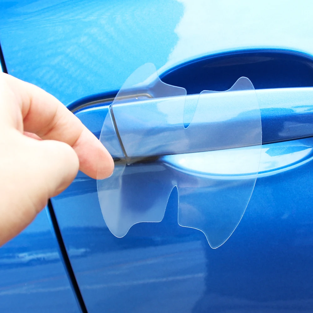 5 шт. TPU чехол для автомобиля дверных ручек из закаленного стекла Nissan Qashqai J11 J10 Juke