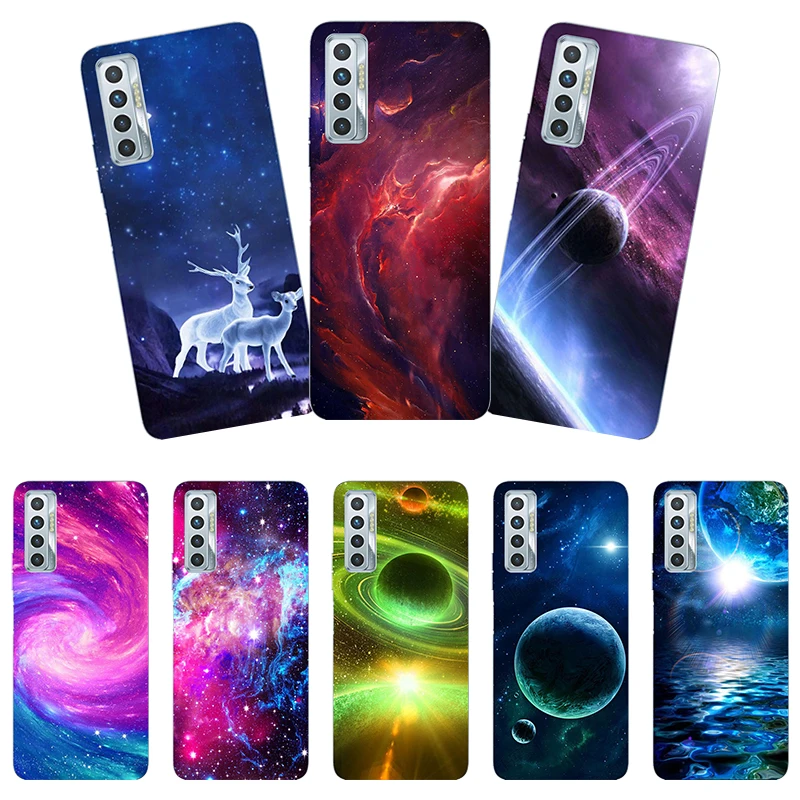 Модный чехол для Tecno Camon 17P 6 8 &quot милый с рисунком звездного неба сумка