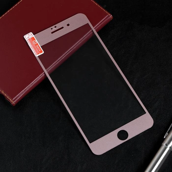 Защитное стекло Red Line для iPhone 7 Plus Full Screen матовое полный клей розовое 5261061|Защитные