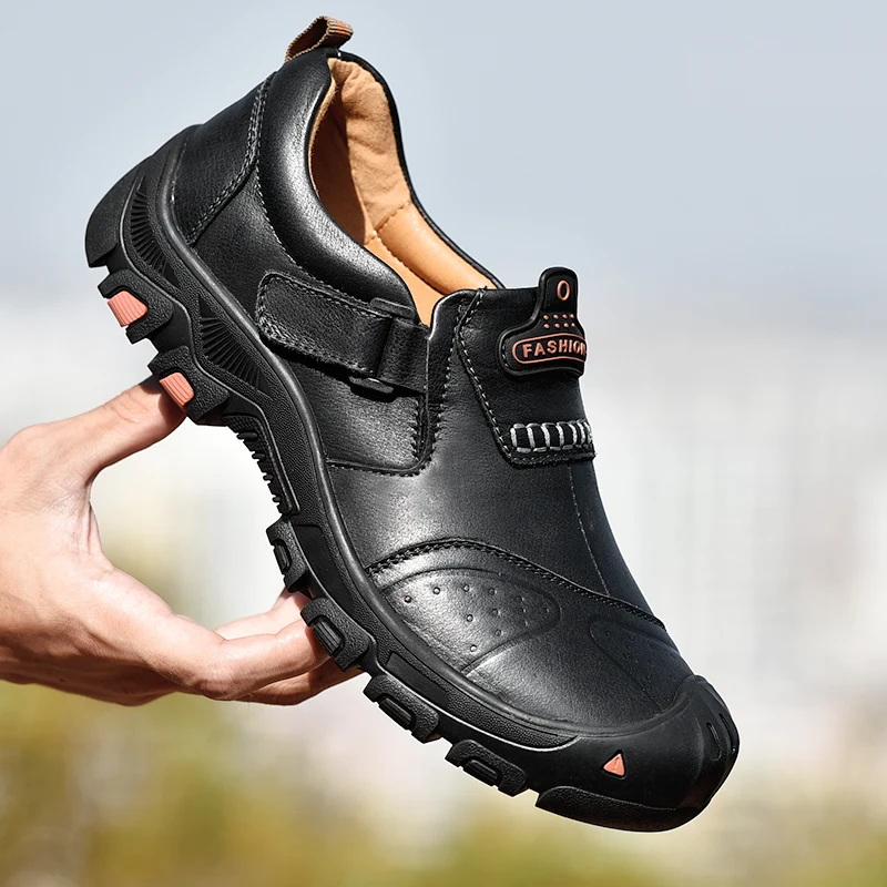 

Men Shoes Classic Men Genuine Leather Shoes Men Oxfords Designer Waterproof Outdoor Footwear Fashion Sneakers