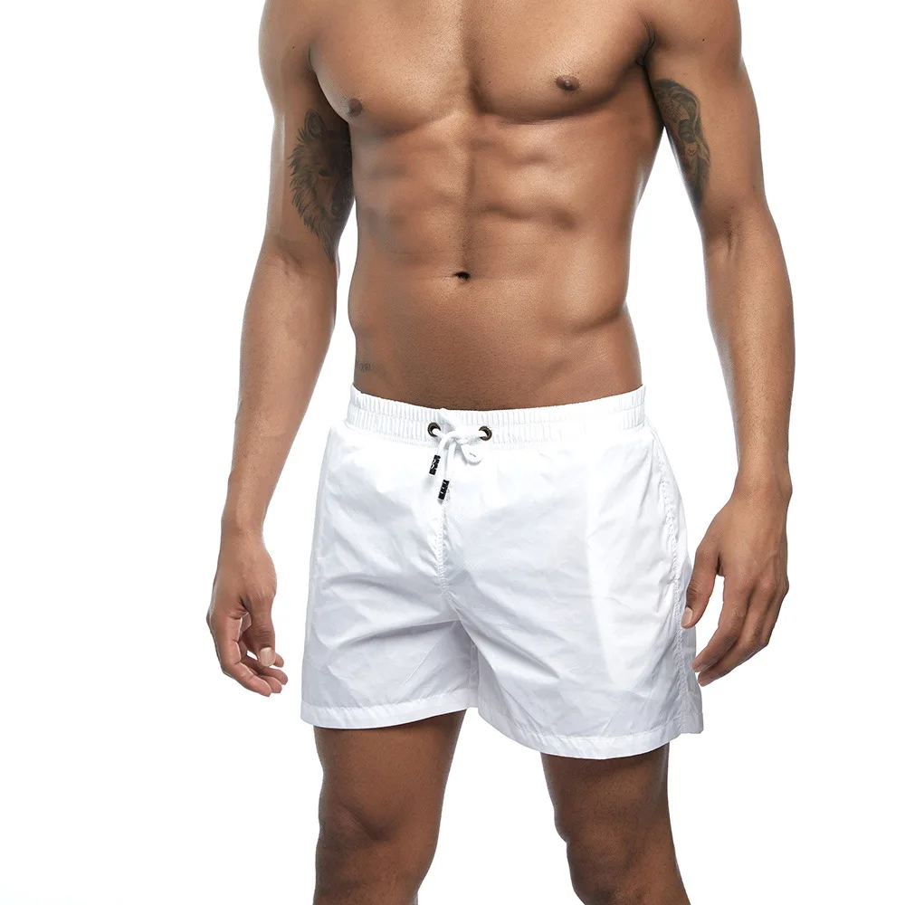 Однотонные мужские шорты для плавания тонкие светильник жные штаны Шорты