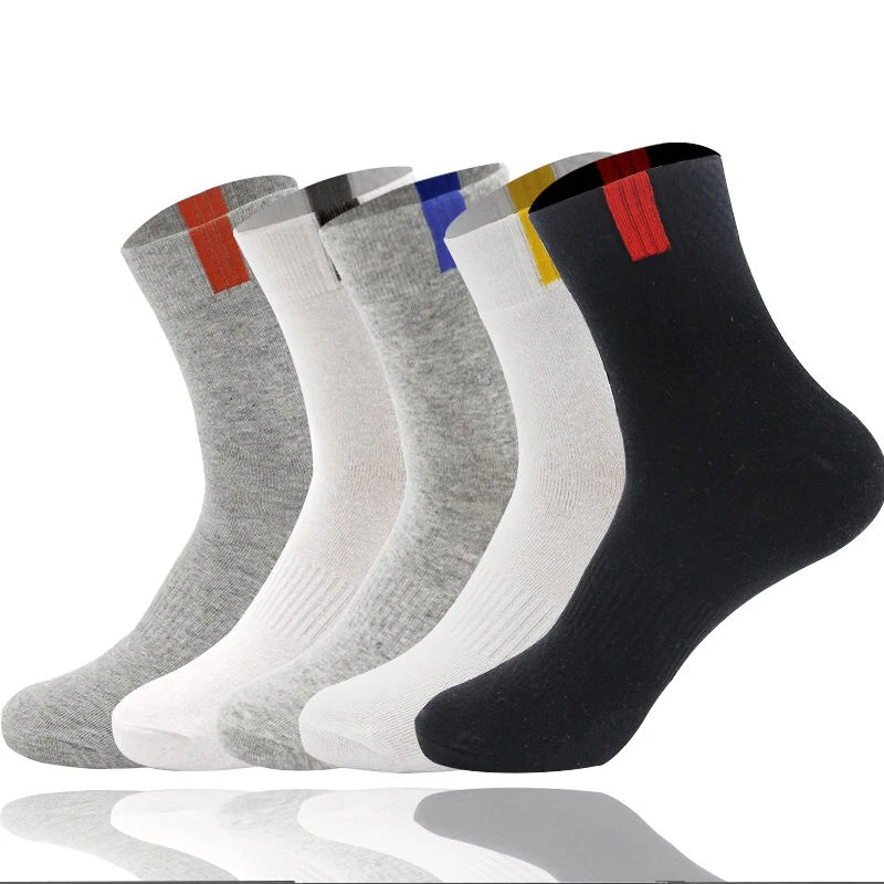 10 пара/лот новые дышащие Нескользящие длинные хлопковые носки хлопок пот