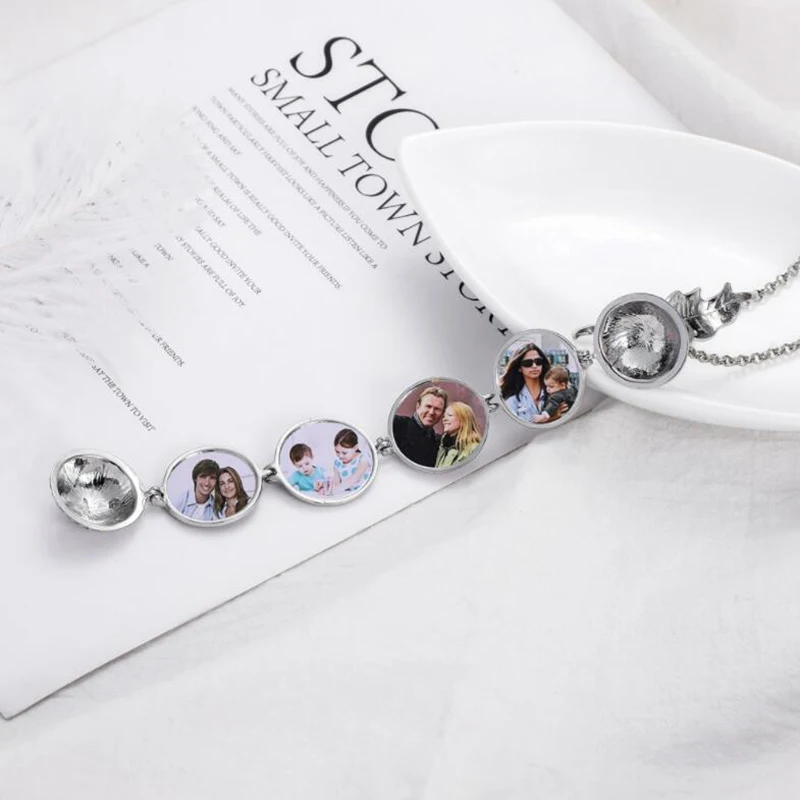 Magic 4 фото Крылья Ангела флэш бокс модный альбом коробка ожерелья кулон память