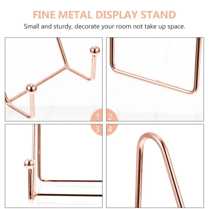 

Iron Art Display Holder Multifunctional Photo Frame Holder Magazine Stand