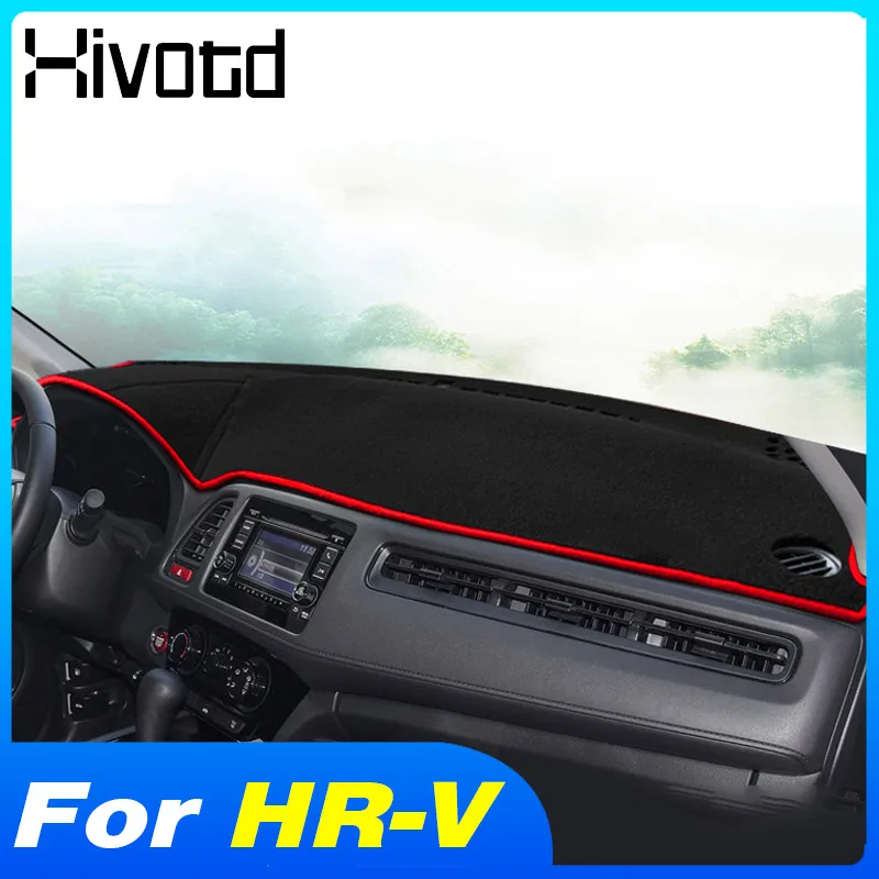 

Накидка на приборную панель Hivotd, противоскользящая, для Honda HRV, HR-V 2015-2021