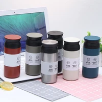 350ml thermos vacuum flask tumbler stainless steel business insulation cup simple coffee mug car water bottle