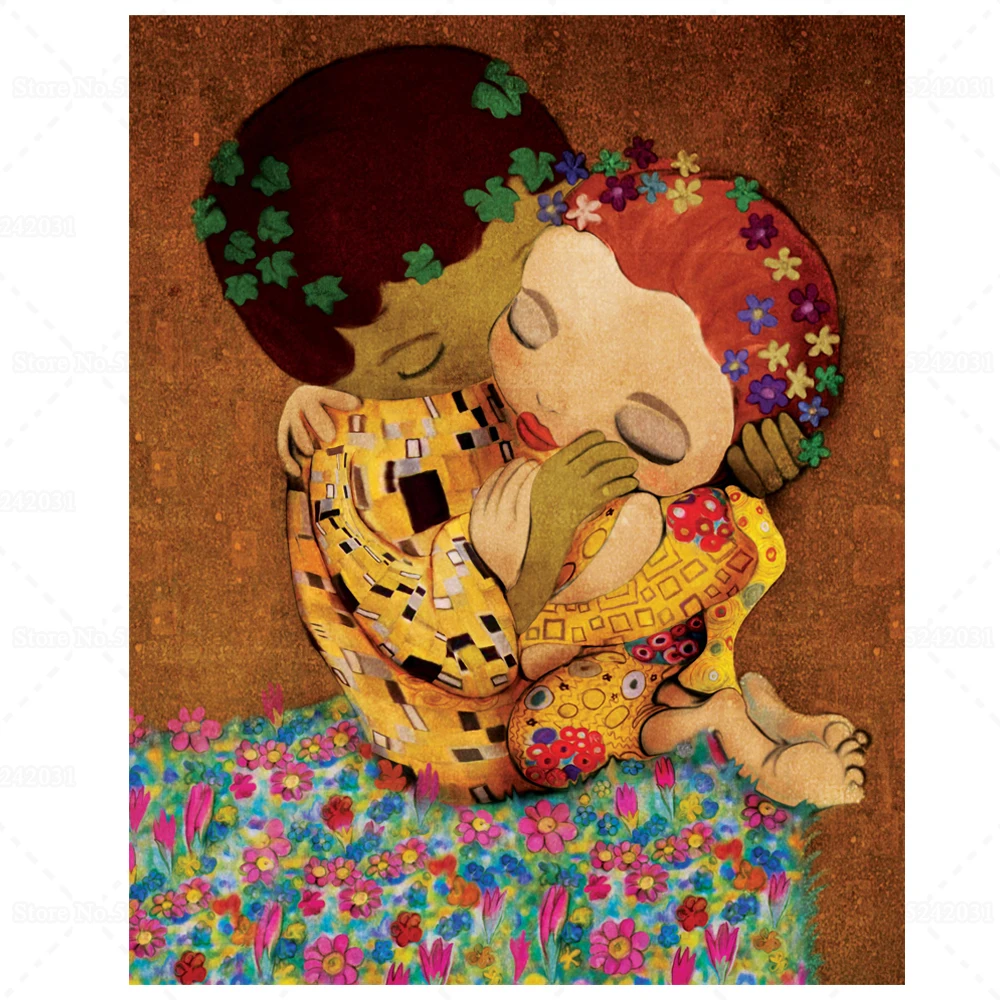Набор для алмазной вышивки Стразы Густав Климт|Алмазная мозаика и вышивка| |