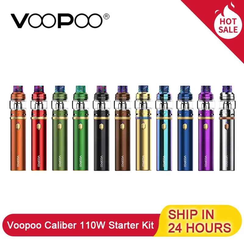 Электронная сигарета 3000 мАч Voopoo Калибр 110 Вт стартовый комплект с UFORCE Sub Ом бак 5 мл