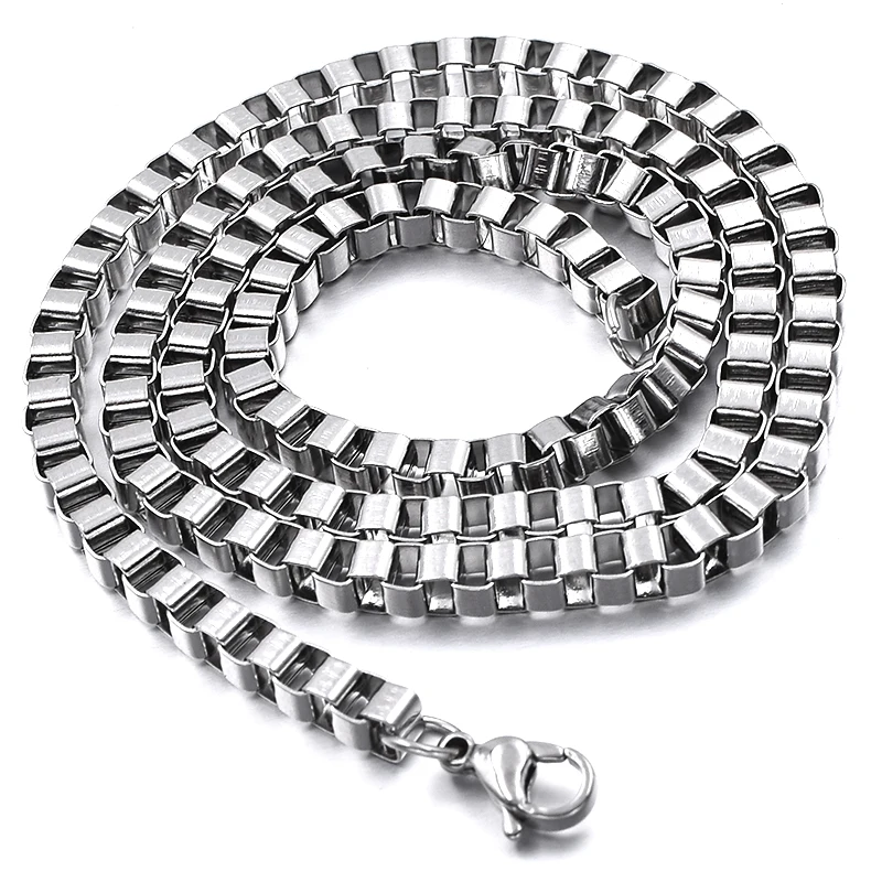 Цепочка GOKADIMA шириной 2 4 мм/3 мм цепочка из нержавеющей стали 316L ювелирные