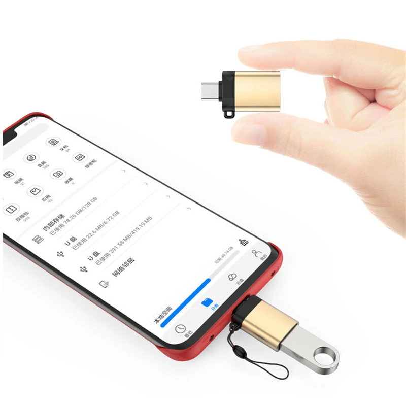 Переходник с Type-C на USB 3 0 OTG для Samsung LG Huawei Xiaomi синхронизация данных флеш-диск мышь