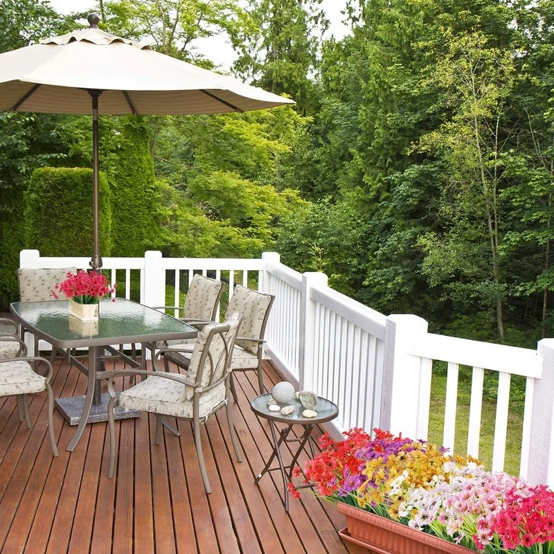 

Artificial Fake Flowers 20 Bundles Outdoor Greenery Shrubs Plants Indoor Outside Hanging Planter Home Garden Decor