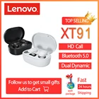 Bluetooth-наушники Lenovo XT91, с микрофоном, для Android и IOS