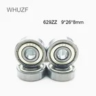 WHUZF Бесплатная доставка 629ZZ радиальный шарикоподшипник фотоэлемент 5 шт. 9x26x8 мм миниатюрные 629Z шарикоподшипники 629 ZZ EMQ Z3V3 качество