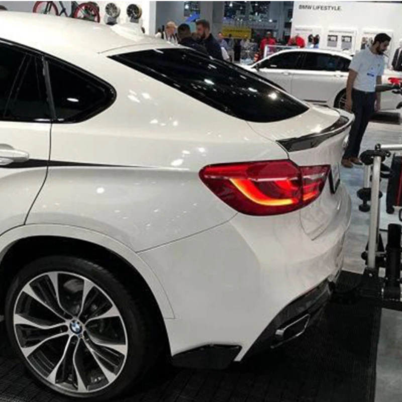 Для BMW X6 E71 модифицированный M выполнение стиль стекловолокна праймер задний