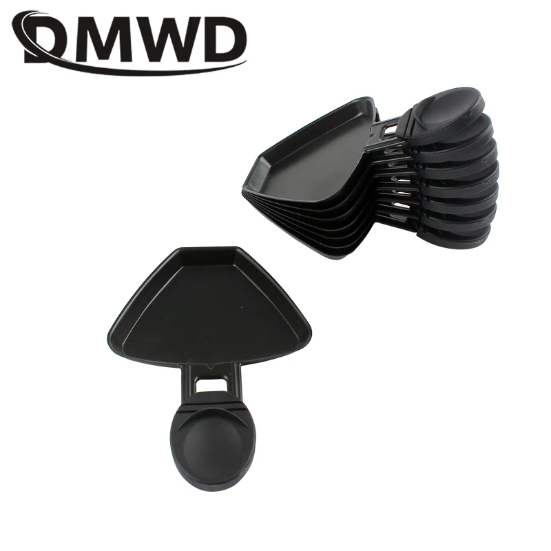 dmwd double layers smokeless raclette grilldle baking oven electric bbq grill heating stove pan barbecue iron non stick plate eu free global shipping