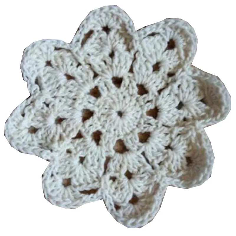 13 шаблоны горячего кружевная хлопковая салфетка чашки coaster кружка кухня