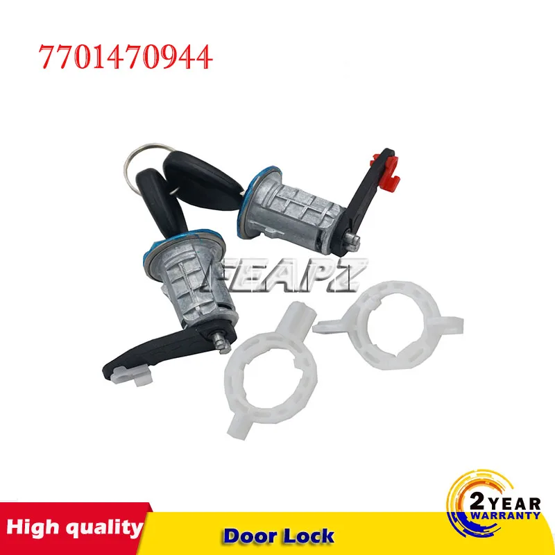 Левый и правый Автомобильный Дверной замок цилиндр с 2 клавишами для RENAULT MASTER 1998