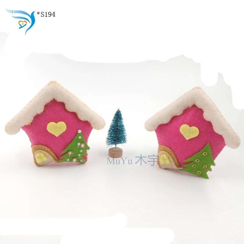 Красный Рождественский House-S194 DIY деревянные штампы/режущий инструмент штампы/скрапбукинга формы