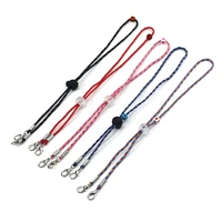 adjustable paracord ropes facemask lanyard versatility anti lost face cover protection holder chain initial heart ear saver