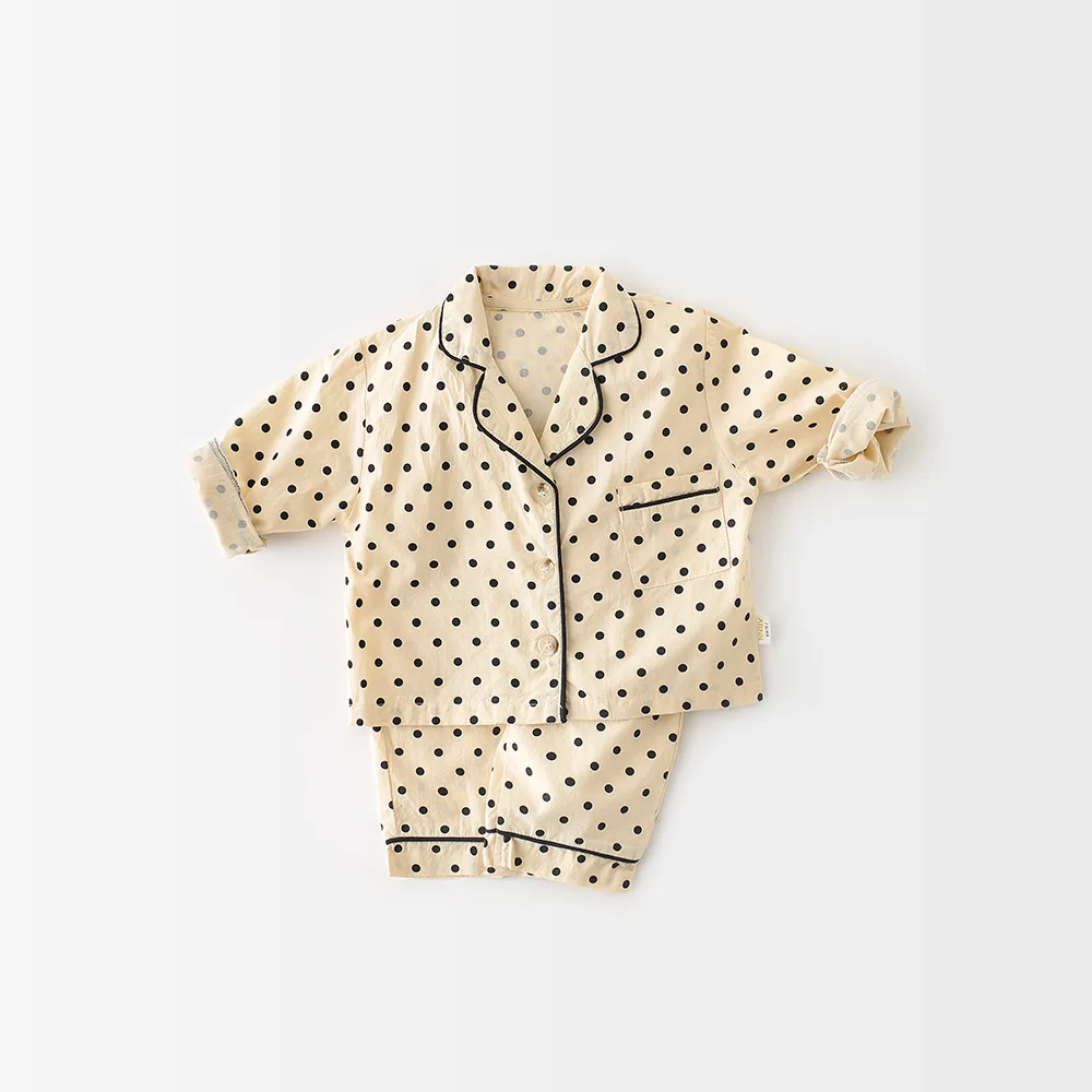 Новейшая Весенняя Корейская Пижама с медведем костюм из двух предметов Милая