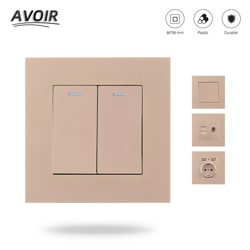 Avoir светильник переключатель 1 2 3 4 банда способ 86 Тип домашний силовой