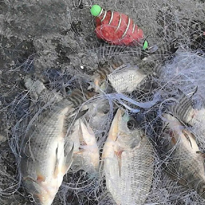 ZUOFILY новый дизайн Медь Весна рыболовная сеть для мелководья со светящимися