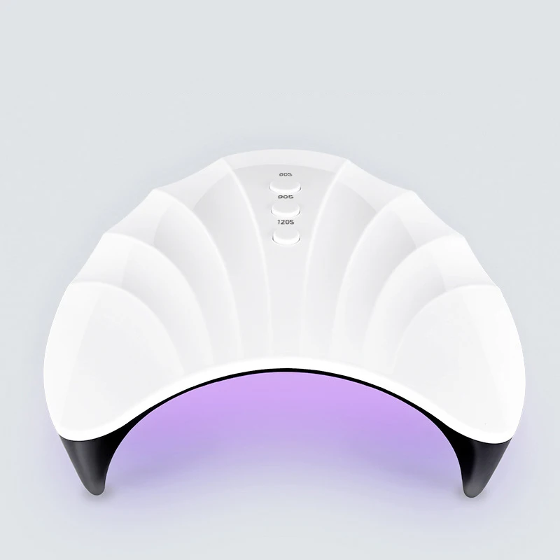 Aokitec УФ-светодиодный светильник для маникюра, мини USB лампа для ногтей, для всех гелевых отверждений, 3 времени, Быстросохнущий светильник, 12 бусин, USB зарядка, УФ-Сушилка для ногтей