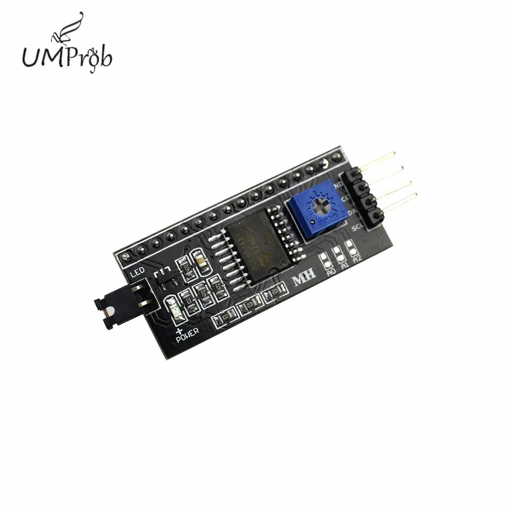 Плата адаптера IIC/I2C/интерфейс LCD 1602 1602A 2004 ЖК-адаптер для arduino | Электронные