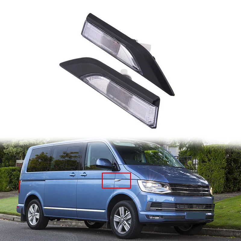 Автомобильный боковой указатель поворота Световой индикатор для транспортера T6