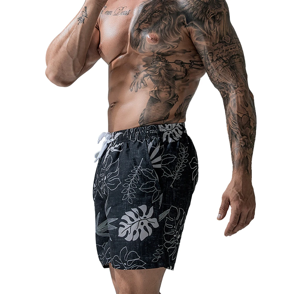 Мужские пляжные шорты для серфинга повседневные в европейском и американском