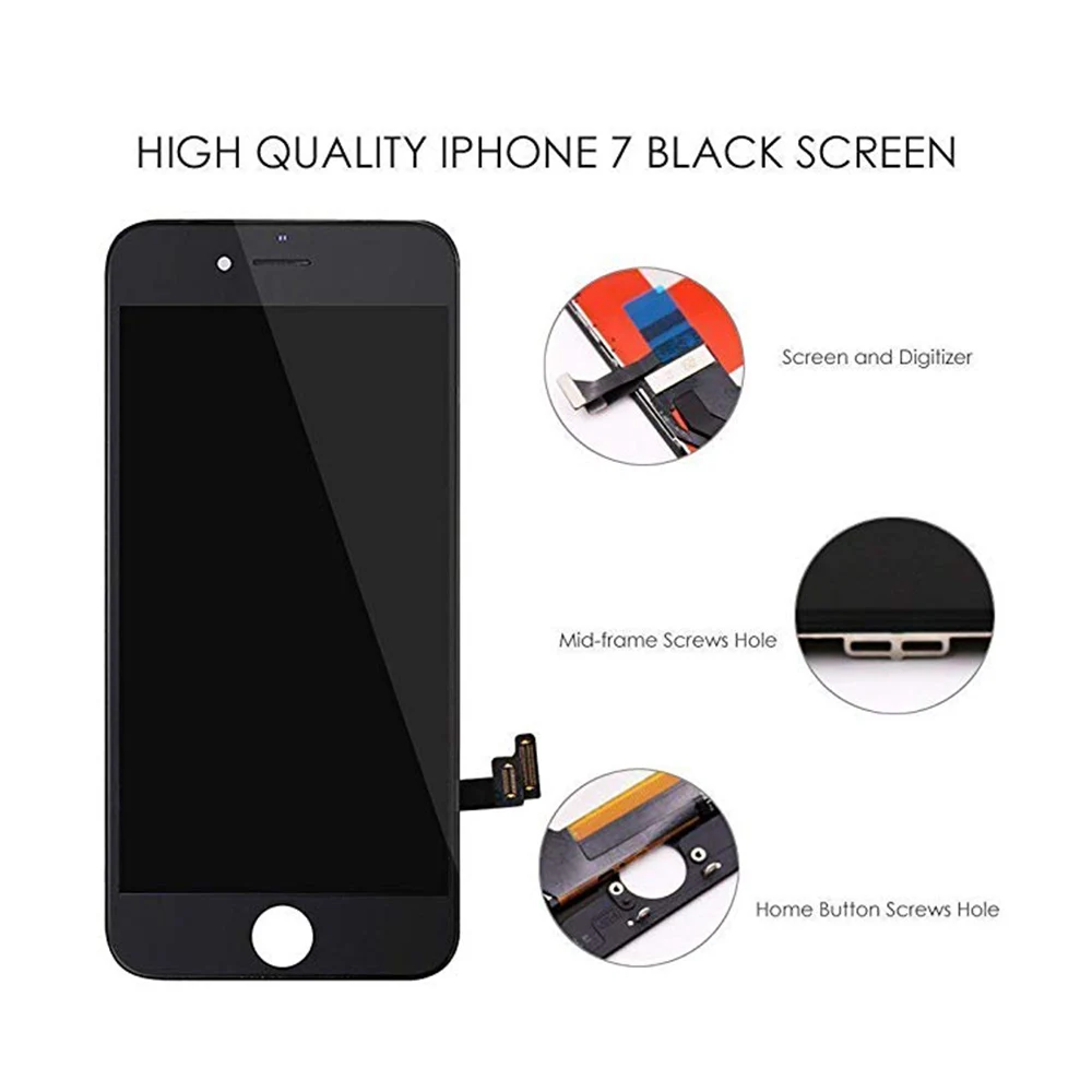 ЖК дисплей для iPhone 7 с сенсорным экраном AAA +++ сменный дигитайзер в сборе 7P экран