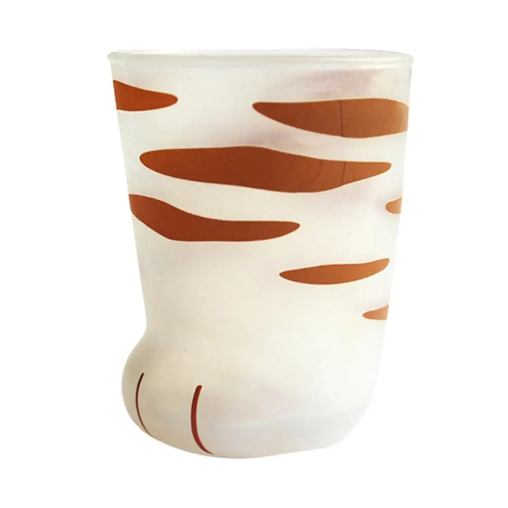 Милый кот печати ноги чашки в виде кошачьей лапки чашка для завтрака молока из