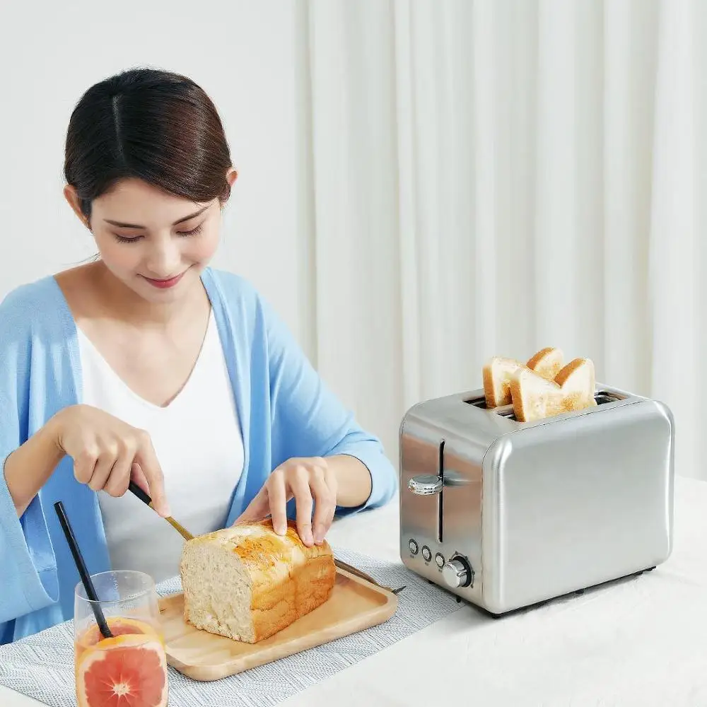 Xiaomi Deerma DEM-SL281 Электрический ароматический тостер для хлеба двухсторонняя печь для выпечки с одной кнопкой Кухонный для завтрака гриль-печь