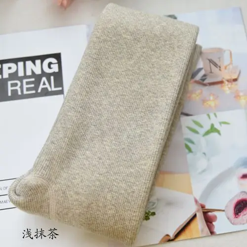 Matcha Кашемировые флисовые плотные теплые зимние колготки для женщин ярких цветов тонкие колготки из хлопка с высокой талией для девочек - Цвет: Matcha