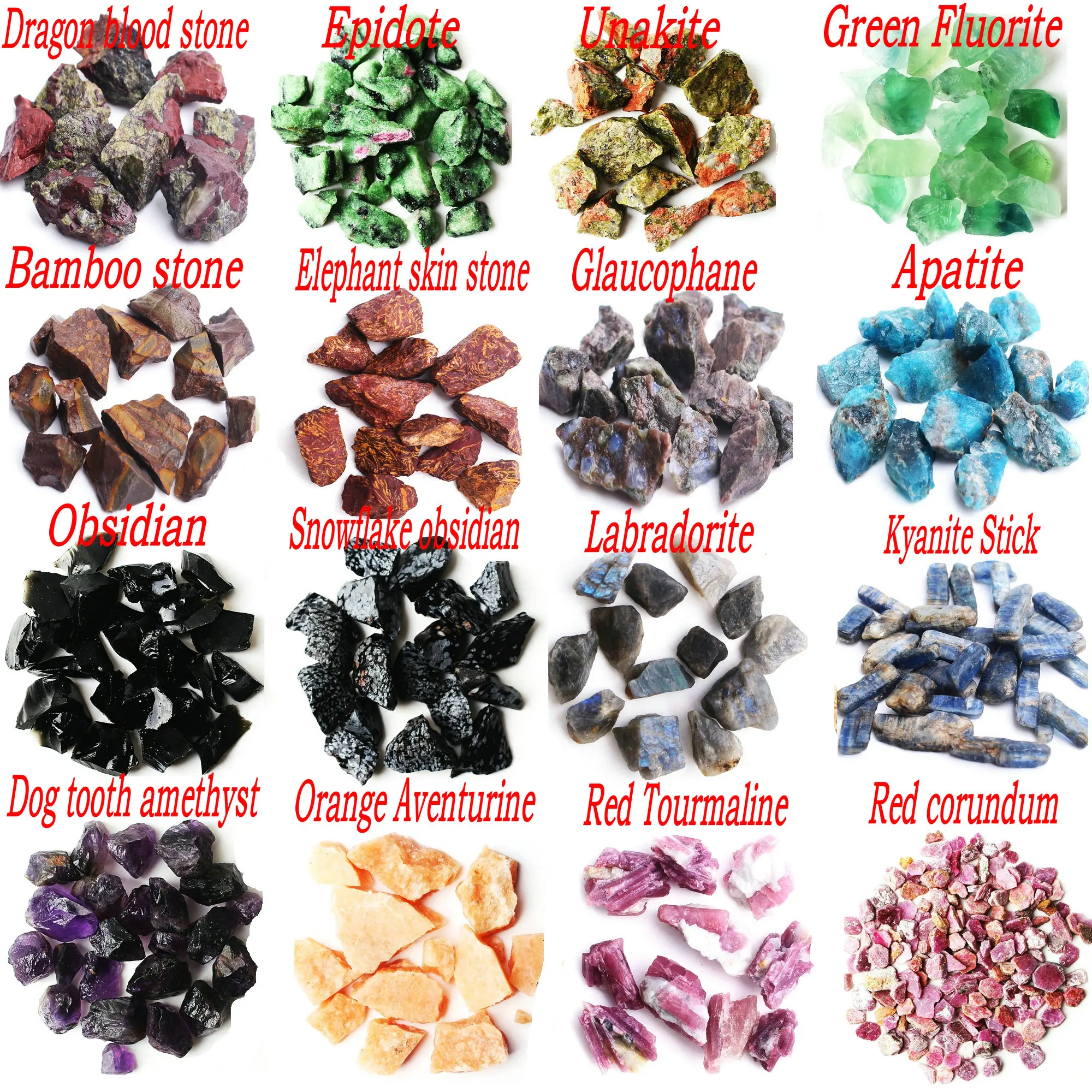 Натуральный хрустальный шероховатый камень 1 пакет 30 г/50 г образец минерала для