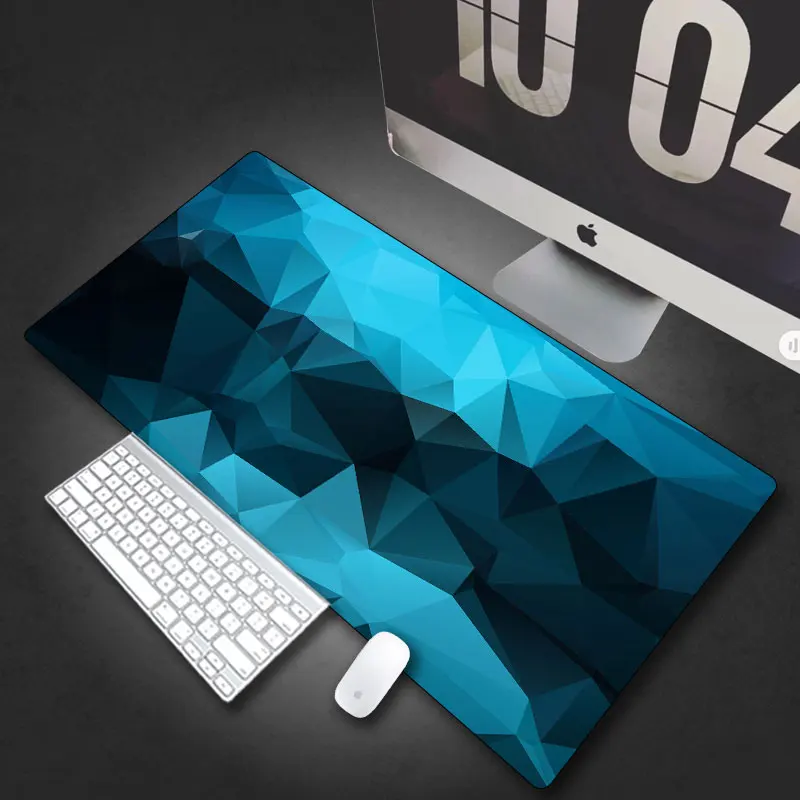 Creative personality mouse pad gaming customizable geometric pattern desktop gasket washable 3D rubber | Компьютеры и офис