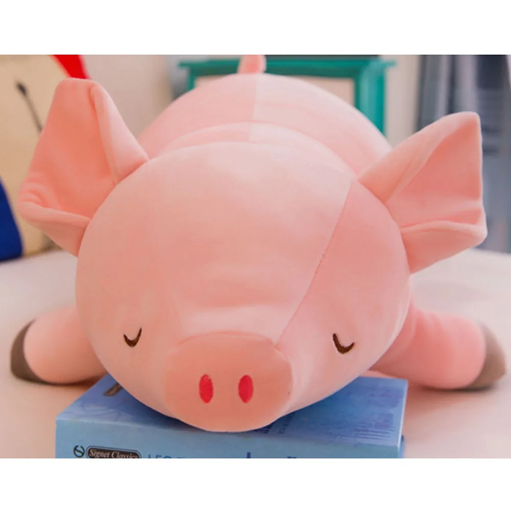 

Down Kids Cuddly Lovely Decoration Girlfriend Plush Doll Pig Hugging Pillow Gift Unisex Baby PP Cotton Soft Stuffed