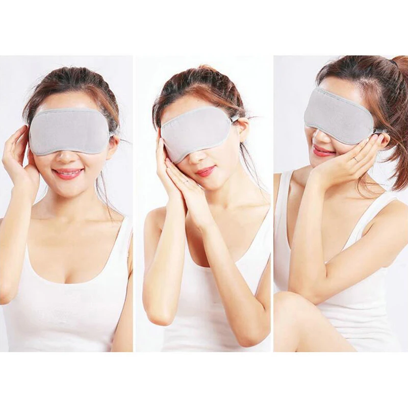 1 шт. модная мягкая турмалиновая маска для глаз тени сна повязка на глаза