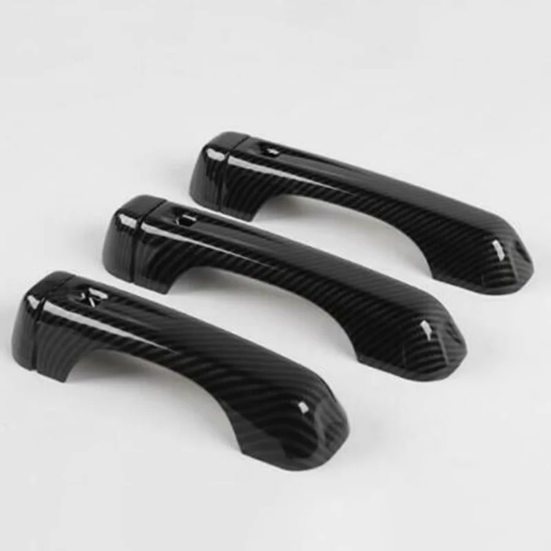 

Carbon Fiber Exterior Door Handle Cover Trim for Jeep Wrangler Jl -2019