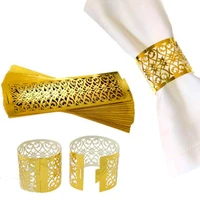 50pcslot napkin rings for wedding table decoration skirt princess prince rhinestone gold napkin rings holder party supplies hot